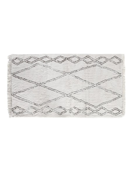 Alfombra Home ESPRIT Negro Beige Boho 175 x 100 x 3 cm Alfombra Home ESPRIT Negro Beige Boho 175 x 100 x 3 cm