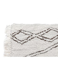Alfombra Home ESPRIT 200 x 140 cm Beige Boho