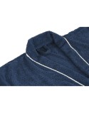 Bademantel Home ESPRIT Blau Baumwolle Herren