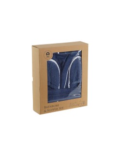 Dressing Gown Home ESPRIT Blue Lady