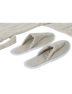 Dressing Gown Home ESPRIT Beige Lady 400 g /m²