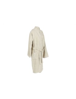 Dressing Gown Home ESPRIT Beige Lady 400 g /m²