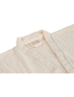 Bademantel Home ESPRIT Creme Baumwolle Herren