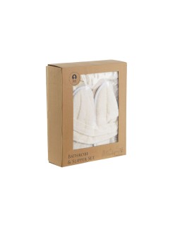 Dressing Gown Home ESPRIT Cream Lady 400 g /m²