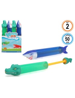 Pistola de Agua Water Animals Multicolor Goma Eva