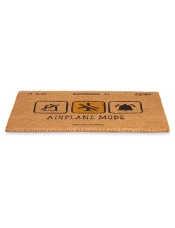 Felpudo Airplane Mode Amarillo Natural 60 x 1 x 40 cm (12 Unidades)