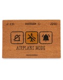 Felpudo Airplane Mode Amarillo Natural 60 x 1 x 40 cm (12 Unidades)