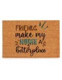 Felpudo Friends Azul Natural 60 x 1 x 40 cm (12 Unidades)