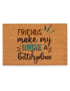 Felpudo Friends Azul Natural 60 x 1 x 40 cm (12 Unidades)