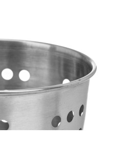 Organizador para Cubiertos Kinvara 5351-5600 Plateado Acero 12,5 x 14,5 x 12,5 cm (24 Unidades)