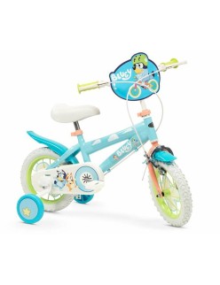 Kinderfahrrad Bluey 12" Blau grün