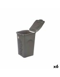Cesto per i Panni Sporchi Stefanplast Antracite Plastica 50 L 37 x 56 x 39 cm (6 Unità)