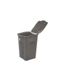 Cesto per i Panni Sporchi Stefanplast Antracite Plastica 50 L 37 x 56 x 39 cm (6 Unità)
