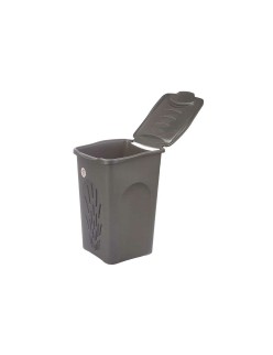 Cesto per i Panni Sporchi Stefanplast Antracite Plastica 50 L 37 x 56 x 39 cm (6 Unità)
