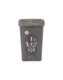 Cesto per i Panni Sporchi Stefanplast Antracite Plastica 50 L 37 x 56 x 39 cm (6 Unità)