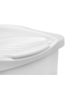 Cesto para la Ropa Sucia Stefanplast Blanco Plástico 50 L 37 x 56 x 39 cm (6 Unidades)