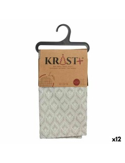 Set de table Losanges Argenté 50 x 35 cm (12 Unités)