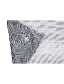 Manta Home ESPRIT Animales Poliéster 100 x 75 x 20 cm (3 Unidades)
