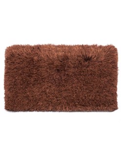Teppich Braun Baumwolle Polyester 50 x 2 x 80 cm (6 Stück)