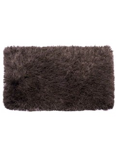 Alfombra Gris Algodón Poliéster 50 x 2 x 80 cm (6 Unidades)