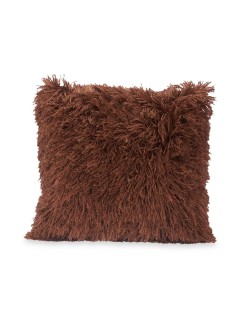Cojín Marrón Algodón Poliéster 45 x 2 x 45 cm (6 Unidades)