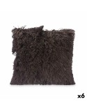 Cojín Gris Algodón Poliéster 45 x 2 x 45 cm (6 Unidades)