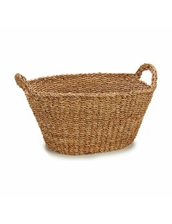 Cesto Con manici Marrone 50 L 60 x 31 x 43 cm (6 Unità)