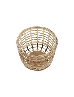 Basket set DKD Home Decor FIBRA MAIZ (3 Pieces) (Refurbished A)