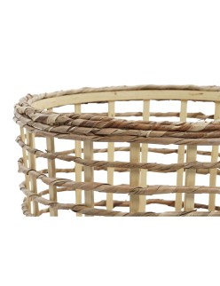 Juego de Cestas DKD Home Decor FIBRA MAIZ (3 Piezas) (Reacondicionado A)