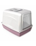Bac à litière pour chats Georplast 219070 54 x 39 x 39 cm (5 Unités) (54 x 39 cm)