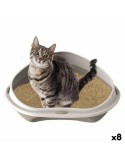 Bac à litière pour chats Georplast GP10536 58 x 48 x 20,5 cm (8 Unités)