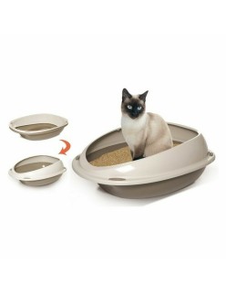 Arenero para Gatos Georplast GP10530 45 x 36 x 15 cm (7 Unidades)