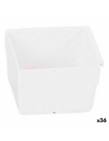 Multi-use Box Modular White 8 x 8 x 5,3 cm (36 Units)