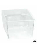 Scatola Multiuso Componibile Trasparente 15 x 8 x 5,3 cm (24 Unità)