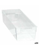 Multi-use Box Modular Transparent 22,5 x 8 x 5,3 cm (24 Units)