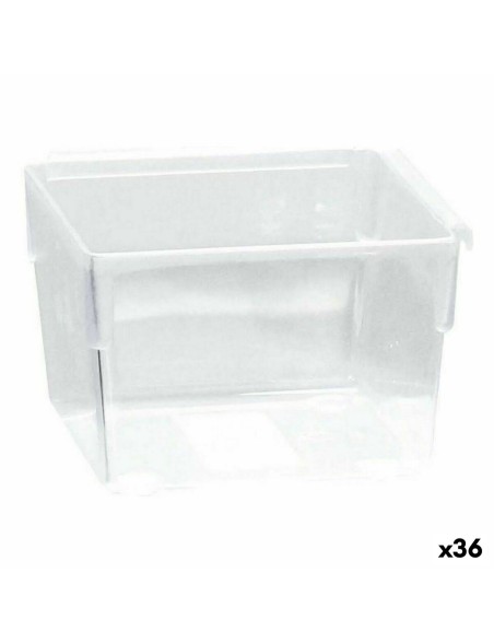 Scatola Multiuso Componibile Trasparente 8 x 8 x 5,3 cm (36 Unità)