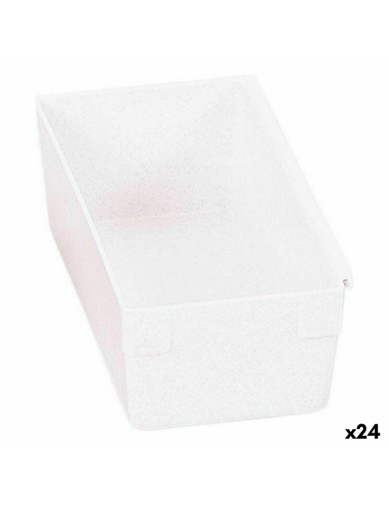 Multi-use Box Modular White 15 x 8 x 5,3 cm (24 Units)