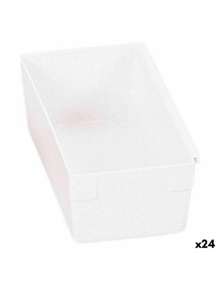 Multi-use Box Modular White 15 x 8 x 5,3 cm (24 Units)