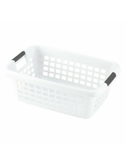 Laundry basket With handles White 70 L (6 Units)