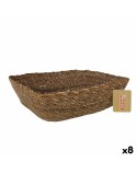 Cesta Multiusos Privilege   vime Retangular 30 x 23 x 9 cm (8 Unidades)