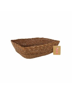 Cestino Multiuso Privilege   vimini Rettangolare 25 x 20 x 8 cm (12 Unità)