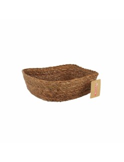 Multi-purpose basket Privilege   wicker Squared 22 x 22 x 8 cm (12 Units)