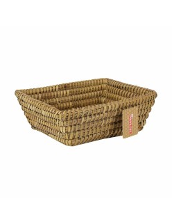Cesta Multiusos Privilege Korne Castanho vime Retangular 25 x 20 x 8 cm (24 Unidades)