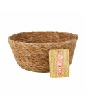 Multi-purpose basket Privilege Brown 17 x 17 x 7 cm wicker Circular (18 Units)
