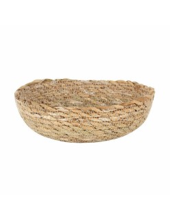 Multi-purpose basket Privilege Brown wicker 16 x 16 x 5,5 cm (48 Units)