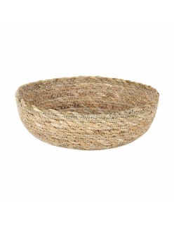 Multi-purpose basket Privilege Brown wicker 20 x 20 x 7 cm (24 Units)