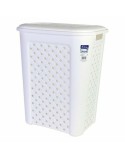 Panier à linge Arianna Tontarelli 8105408_112 50 L Blanc 44 x 35 x 55 cm (6 Unités)