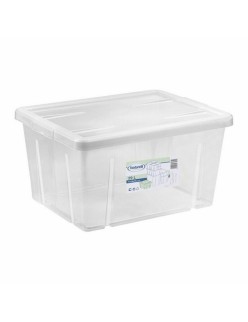Scatola portaoggetti con coperchio Tontarelli Linea box 29 L 47 x 36 x 24,5 cm (6 Unità)