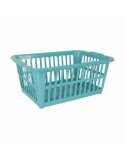 Panier à linge Tontarelli Classic Bleu 35 L 58 x 41 x 24 cm (12 Unités)