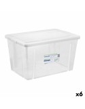 Aufbewahrungsbox mit Deckel Tontarelli Linea box 54 L 59 x 39 x 33 cm (6 Stück)